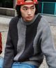 PLAC Wave Stripe Round Neck Knit_2 Colors