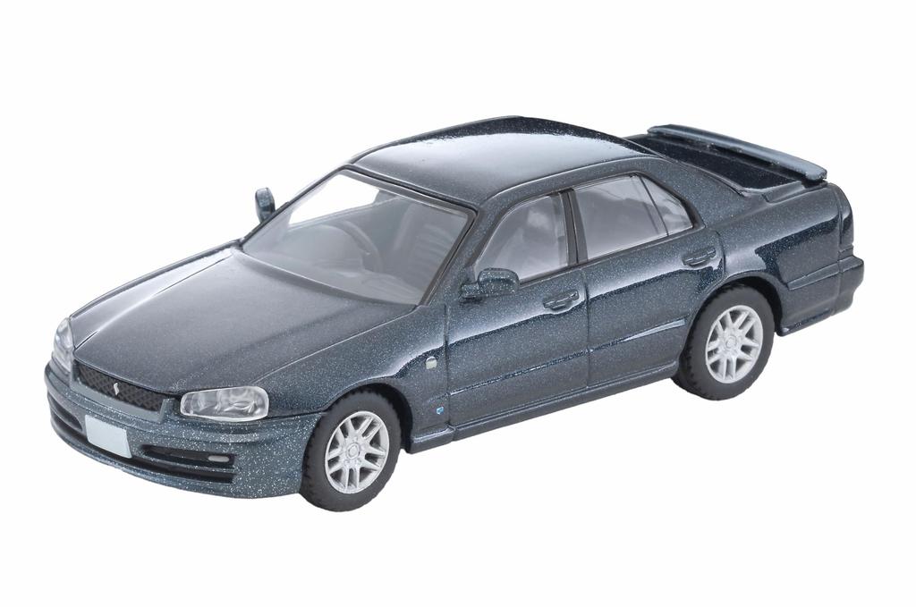 TOMYTEC Tomica Limited Vintage Neo Nissan Skyline Sports Sedan Navy Blue Finished Model 335290 1/64 LV-N170c 4-Door 25GT-X