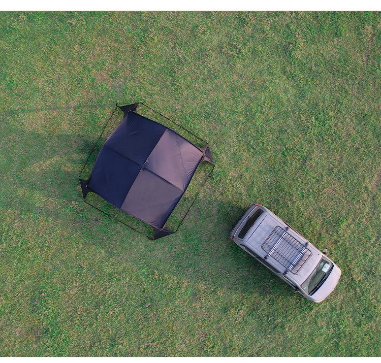 Dome Canopy Tent: Multi-Person Sunshade, Weather Protection, Portable for Outdoor Camping.