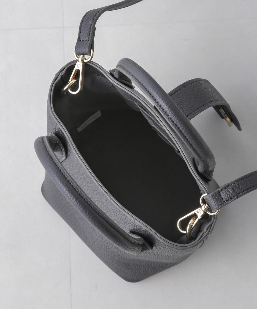 Nano Universe Buckle Mini Bag, Women's, F 037, Ivory, 669-4232305