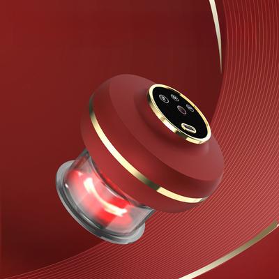 Intelligent Breathing Scraping Instrument, Massage Hot Compress, Household Dredging Lymphatic Meridians, Pressure Relief, Electric Cupping Device