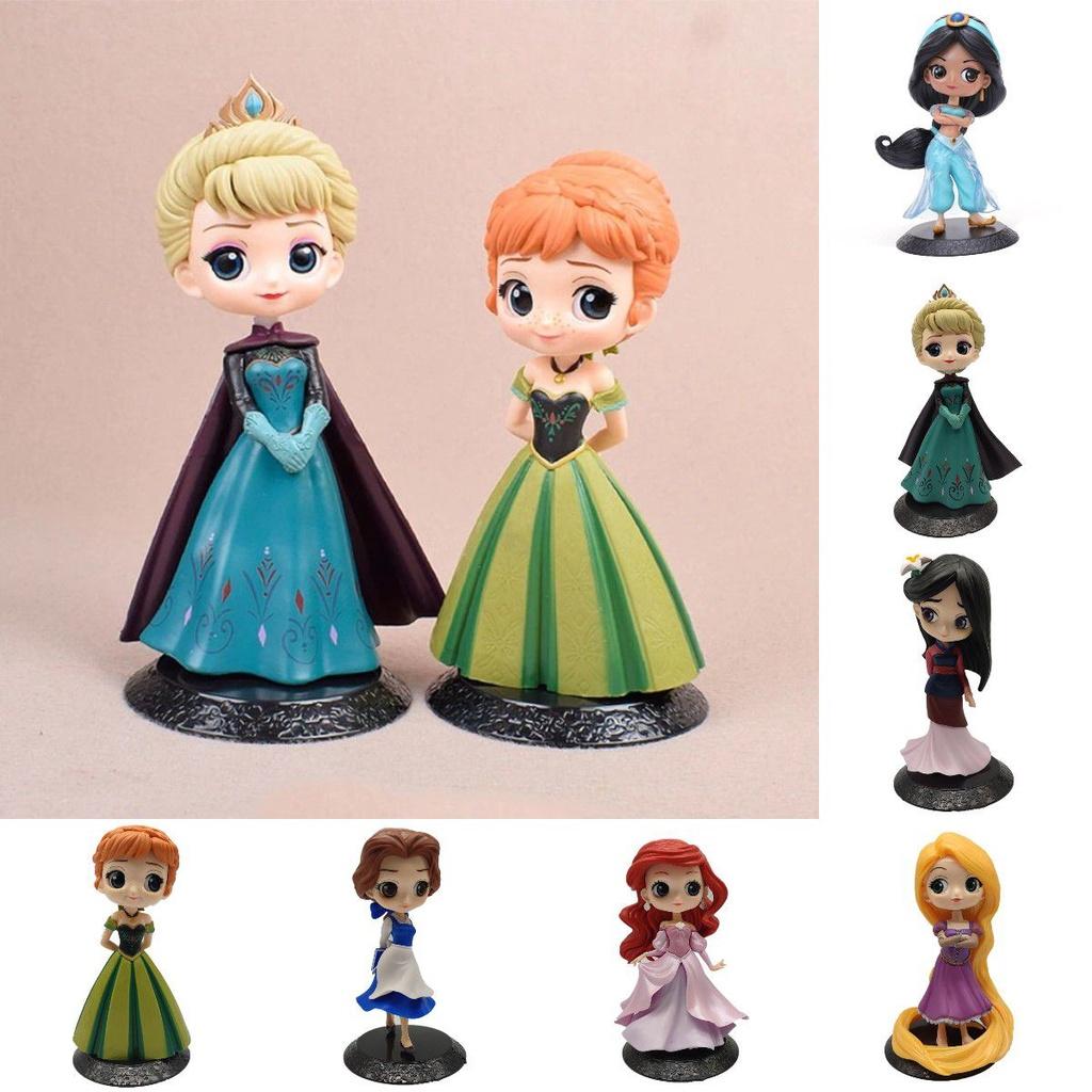 Enchanting Disney Princess Action Figures Anna Elsa Ariel Rapunzel Perfect For Girls Gifts