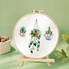 Beginner's Hand Embroidery Kit: Create Su Embroidery, Punch Needle, Ribbon Embroidery, and Cross-Stitch Items.