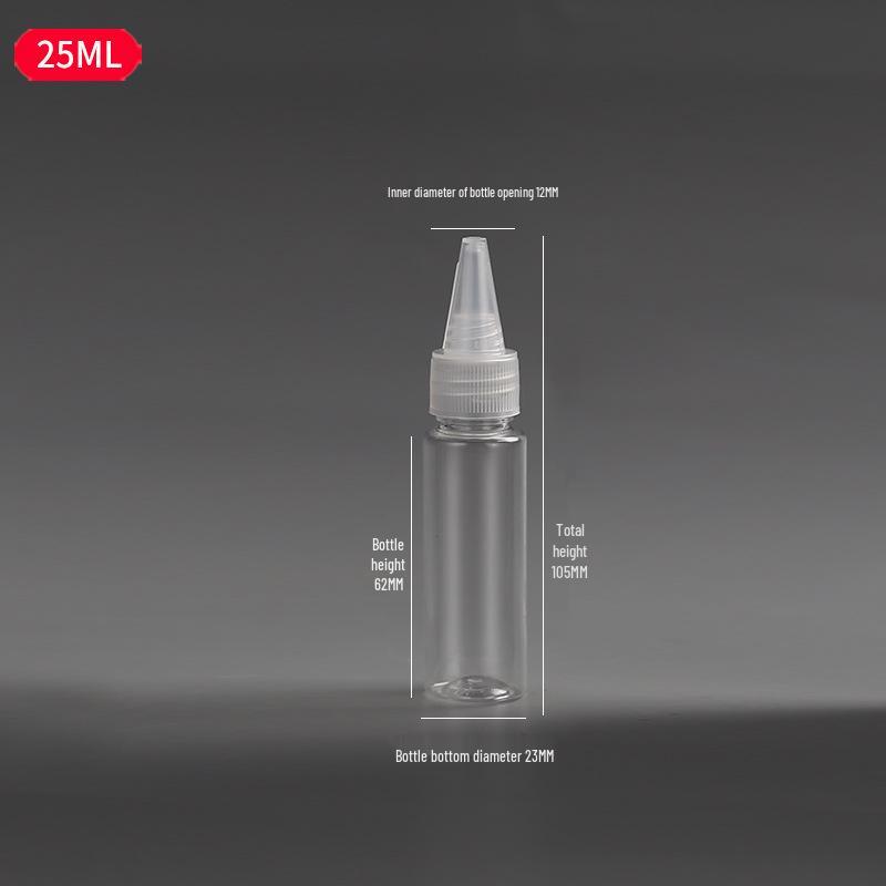 Spot 50-1000ml PET Transparent Plastic Squeeze Bottle