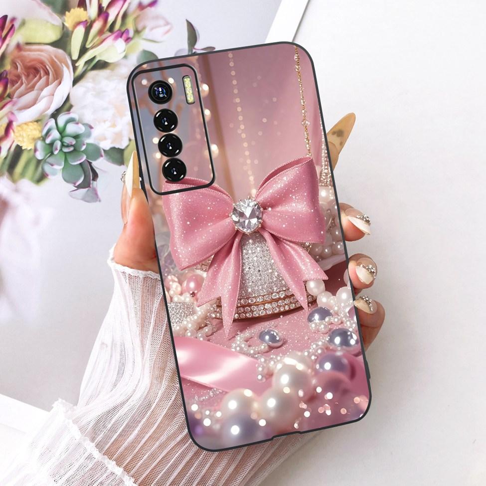 Phone Case For Tecno Camon 17 Pro Cover Silicone Cute Cat Fashion Funny Painted Funda For Tecno Camon 17Pro CG8 CG8h Casing