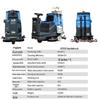 AS700 Heavy-Duty Dual Brush Floor Scrubber for Workshop and Warehouse Oil Stain Cleaning