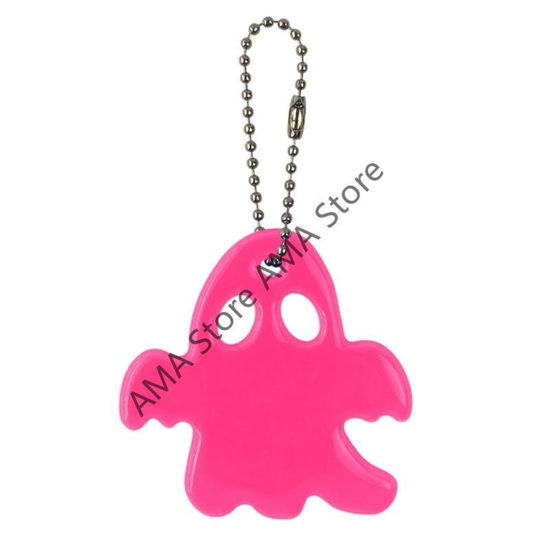 X7JF Reflective Pendant Safety Reflector Keyring Keychain Reflective Gear