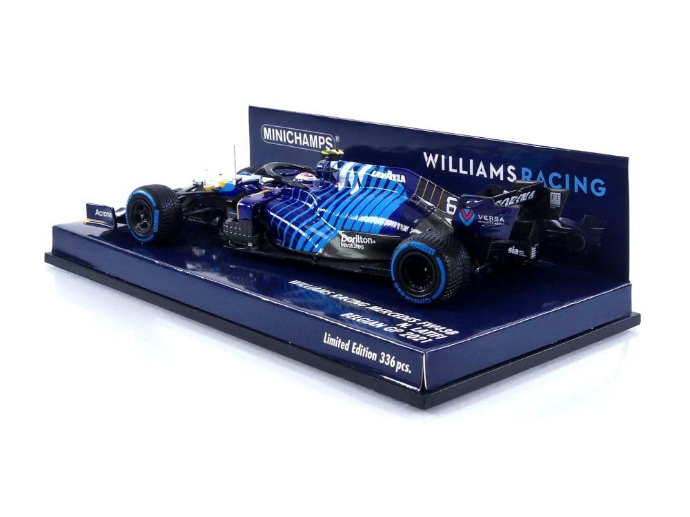 Minichamps Williams M FW43B Latifi Belgian GP 2021 1/43 (Finished Model)