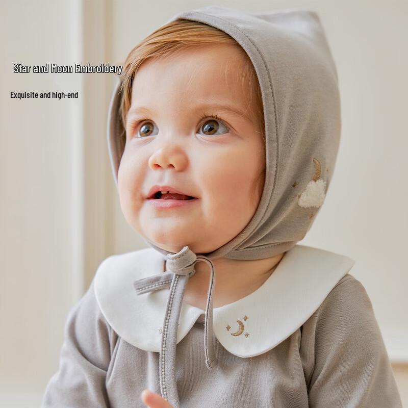 Koala Bibi Star Moon Peter Pan Embroidered Baby Cotton Romper