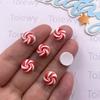 50pcs Resin Mini Colorful Christmas Decor Cartoon Magic Wand Cake Popsicle Figurine Flatback Stone Nail Art Scrapbook DIY Crafts