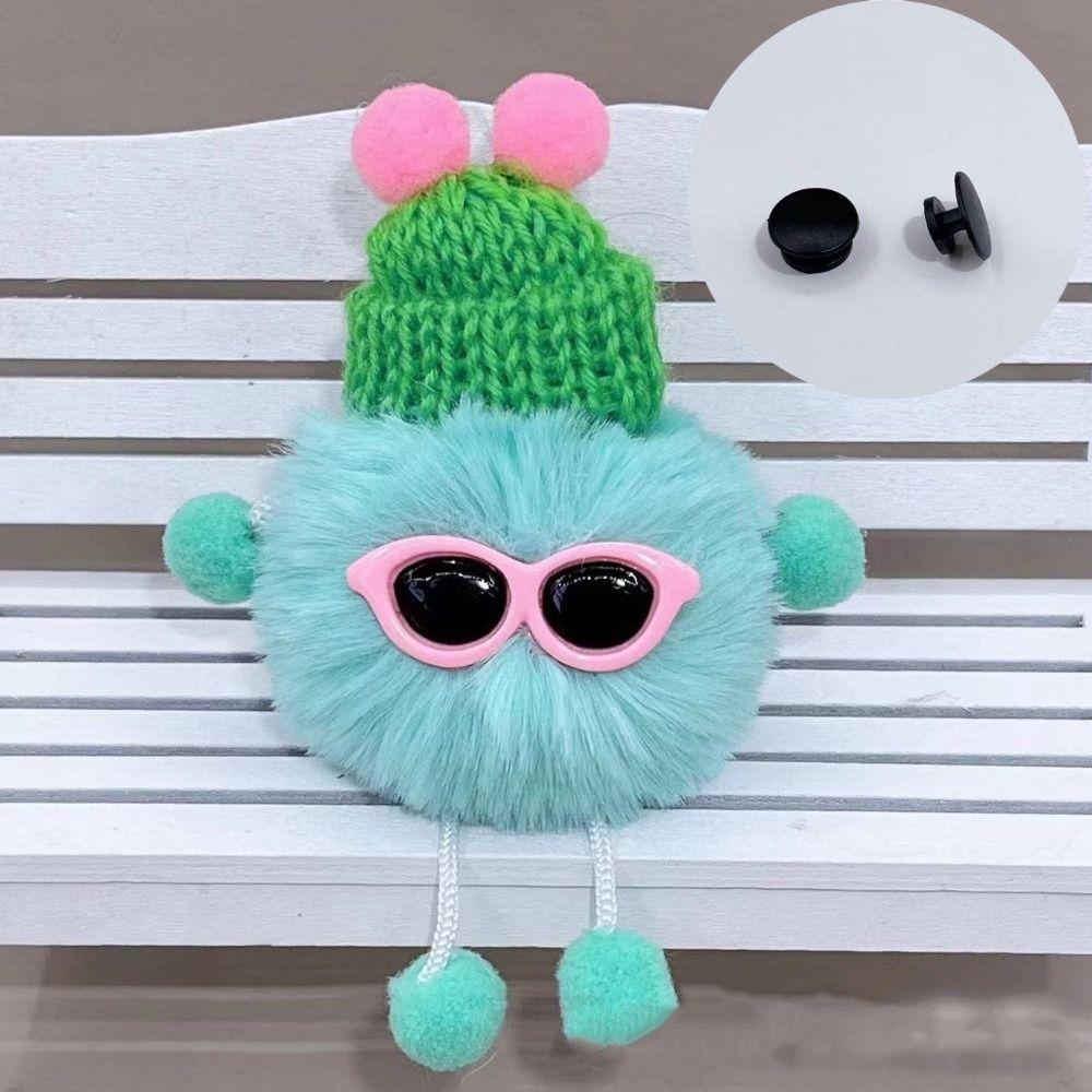 Decoration Diy Elf Ball Fashion Kawaii Cartoon Shoes Buckle Hole Shoes Decor