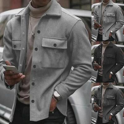 European & American Fashion Slim Men's Jackets - 2025 Spring/Autumn Collection