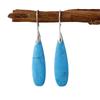 High Quality Light Luxury Long Water Drop Natural Stone Exaggerated Earrings Earrings Popular Niche Jewelry