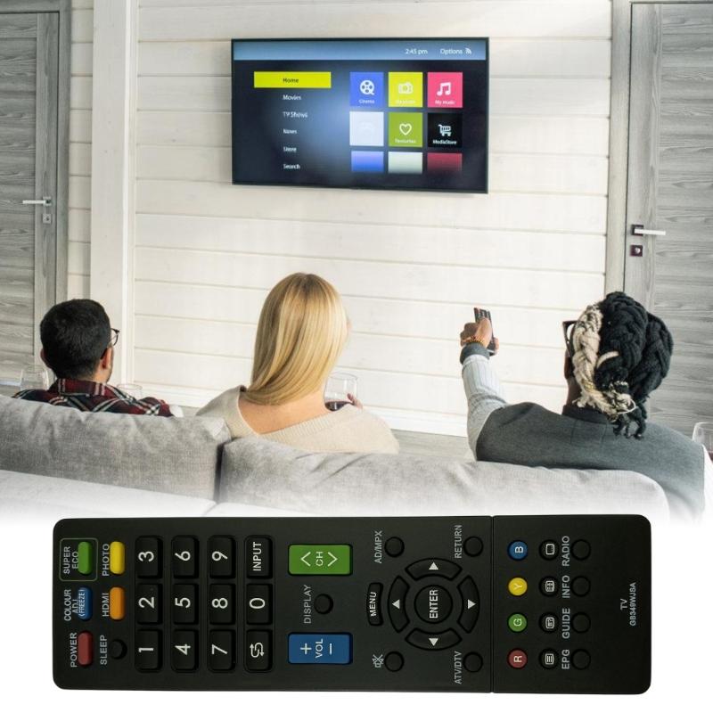 Nonslip Grip Universal Remote Control GB349WJSA Easy Operation ABS Shatter Resistant Quick Battery Change