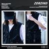 ZORZIND Outdoor Black Functional Windproof Mesh Vest for and Stylish Vest and Set Wear Fishing, Mountaineering, Photography, Camping, T-Shirt (2