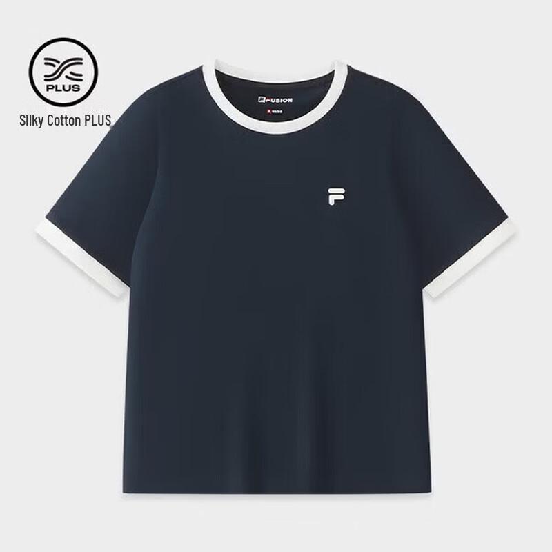 Женская вязаная футболка с коротким рукавом FILA FUSION M