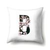 Polyester Pillowcase Flower Decoration Home 26 English Letter Printing Pillowcase Car Cushion Cover