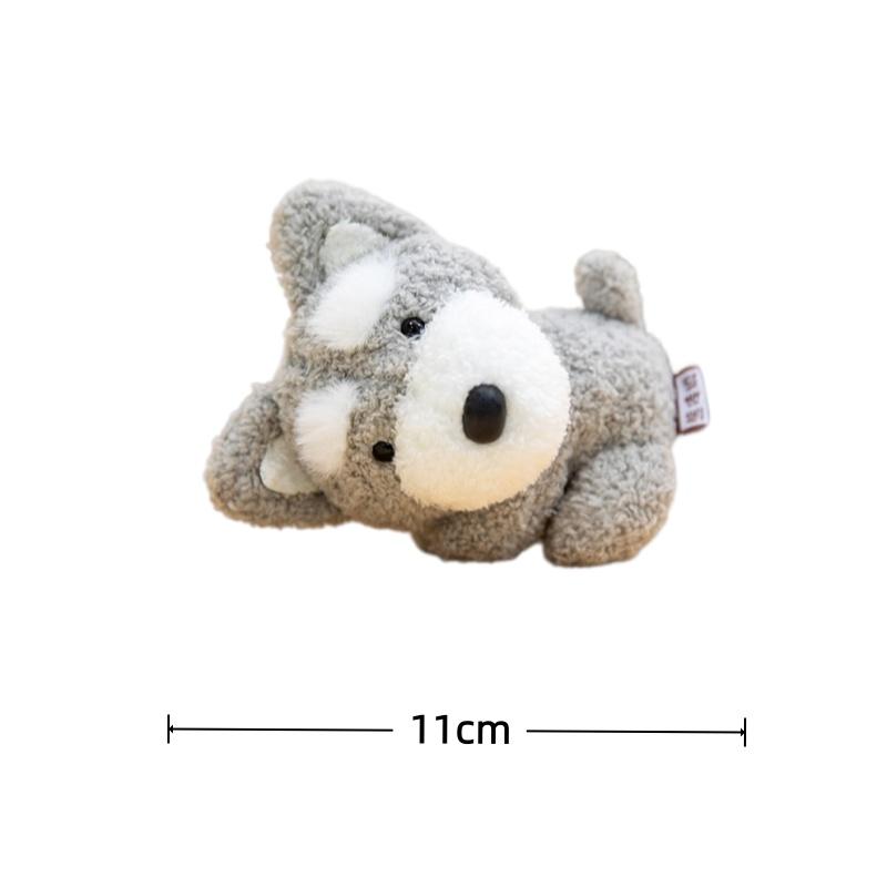 Pet Dog Plush Toys Clip Stuffed Doll Desktop Ornament Curtain Clip Kawaii Room Decor Toys Hobbies Collection Birthday Gifts