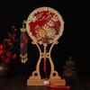 Ancient Style Round Wedding Fan: Chinese Bride Li Xiuhe Dress Fan