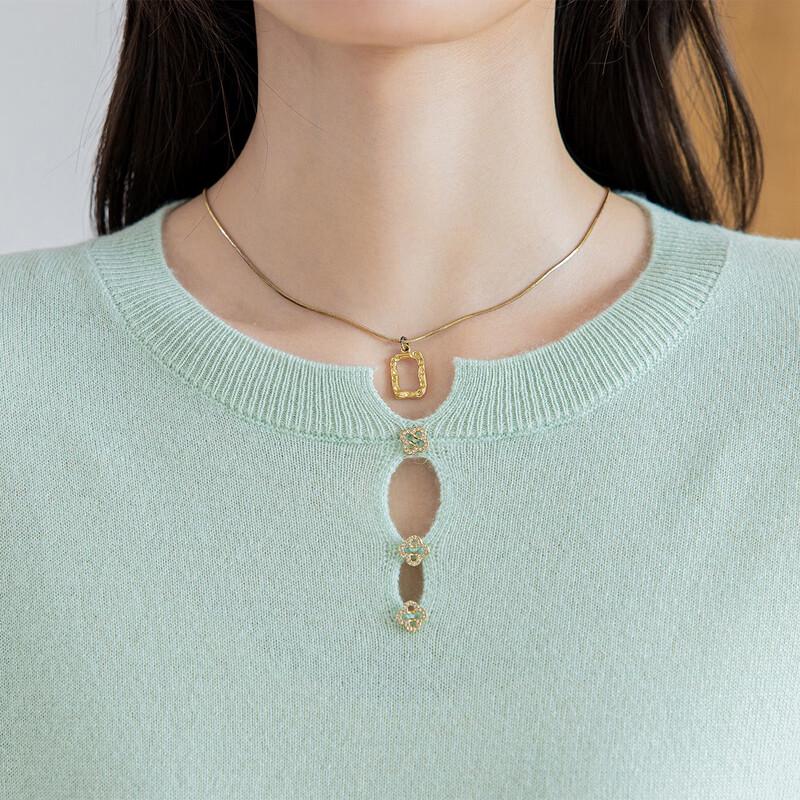 Mokana Women's Long Sleeve Cashmere Sweater