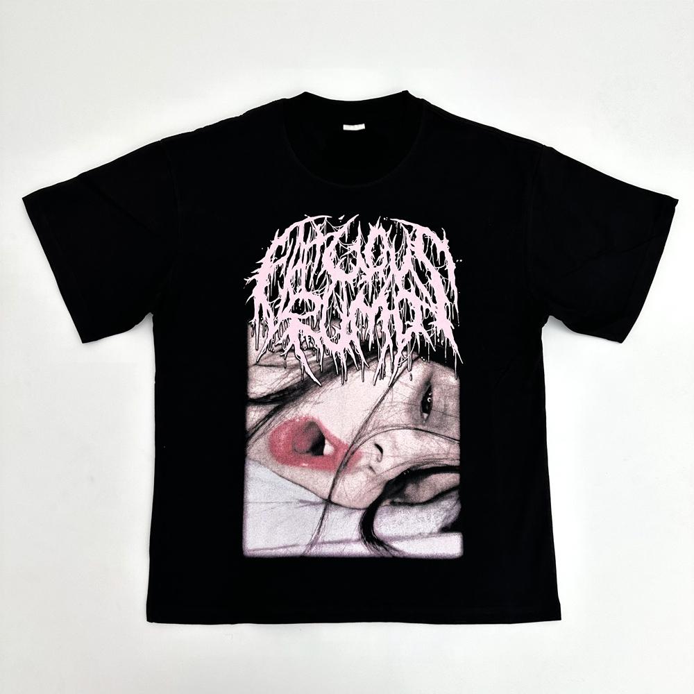 

Playboi Carti Death Wish T Shirts Women And Unisex Harajuku Hip Hop Skateboard Street Cotton TShirts Plus Size Short Sleeve Tops 4XL