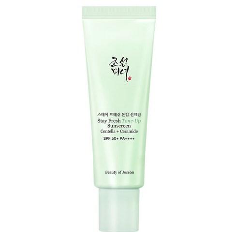 Beauty of Joseon Stay Fresh Tone-Up Sun Cream Green SPF50+ PA++++ Brightening UV Protection Sunscreen 50ml