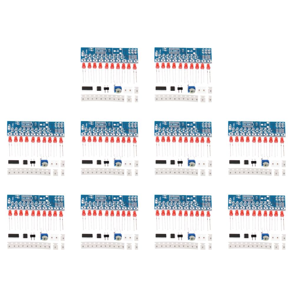 

NE555 CD4017 светодиодный мигающий светильник DIY Kit SMD пайка практический набор 2.5-14.5V #