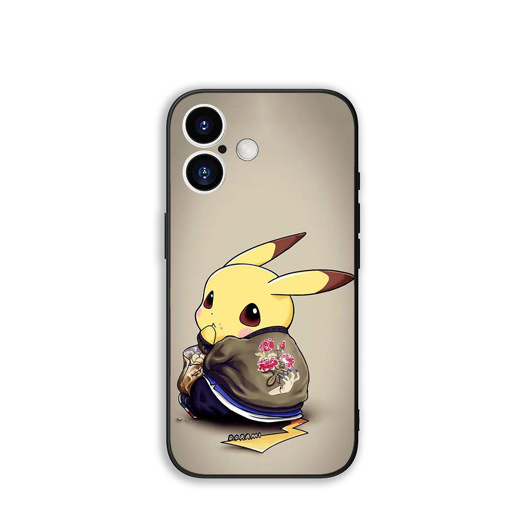

for Xiaomi Redmi Note 14 12 13 ProPlus A4 A3 Pro Plus 12C 13C 14C 5G Phone Cover Case P-Pikachus P-Pokemons Casing Redmi Note 14S