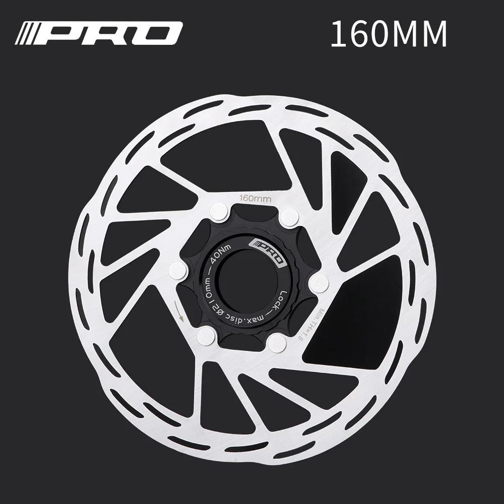 IIIPRO Fahrrad Bremsrotor Centerlock Scheibe 140/160/180/203mm MTB Rennrad Bremsscheibe Center Lock Hydraulische Bremsscheiben Rotor