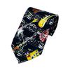 Polyester Silk Necktie Musical Instrument Wine Bottle Graphics Print Shirt Long Tie Business Casual Attires Essential