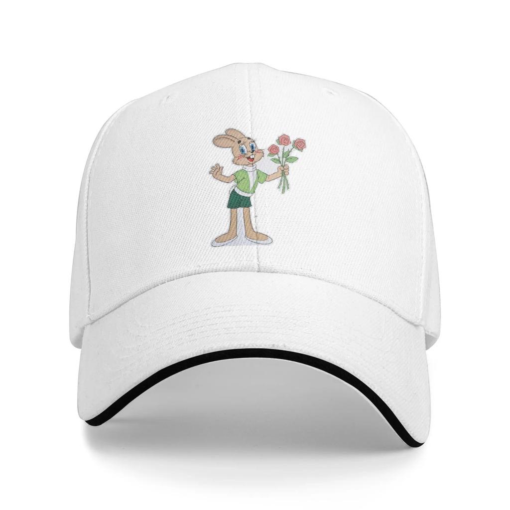 Nu Pogodi Baseball Cap Rabbit Nu Pogodi Running Hippie Hot Sale Hip Hop Hats Unisex Women Y2k Cute Print Baseball Caps