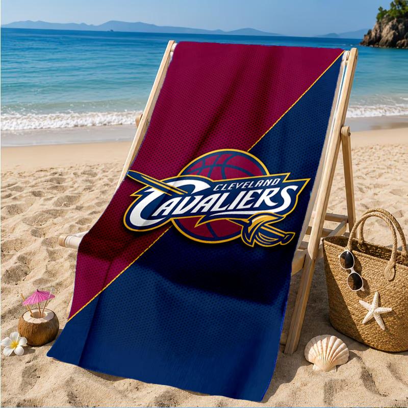 Cleveland Football Beach Towel, Microfiber Beach Towel, Perfect For Pool, Beach, Travel, Home Decor Beach Party Fan Gifts