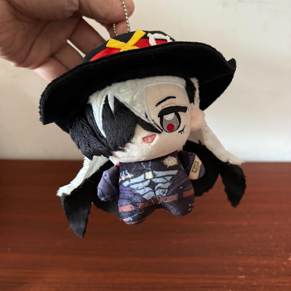 12Cm Ultra Cool Adorned With Magic Hat Cartoon Play : Star Rail Character Boothill Cuddly Plaything Charm Backpack Hanging Adornment Plush Doll