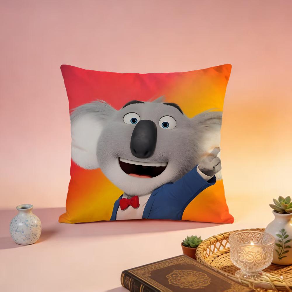 Fashion SSinging Cushion Cover Premium SkinFriendly Pillow Case MultiPurpose for Home Office Travel
