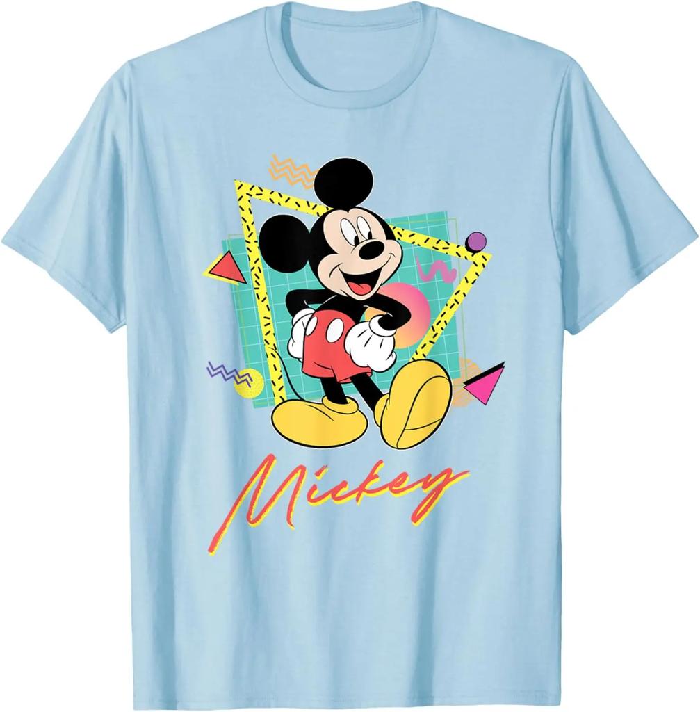 Fashion Casual Mickey Mouse Retro ’90s Couples Matching Valentine’s T-Shirt S-4XL Unisex