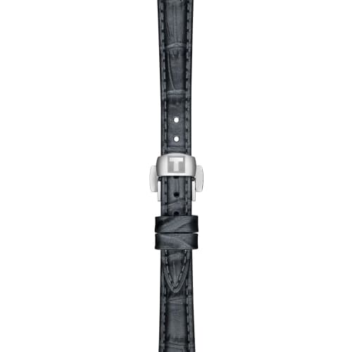 Tissot Desir Women's Watch with Leather Strap and Silver Dial, Officially Imported, Model T1520101603800