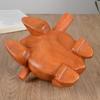 Thai Toad Wooden Frog Carving - Creative Fish Ornament & Travel Souvenir Gift