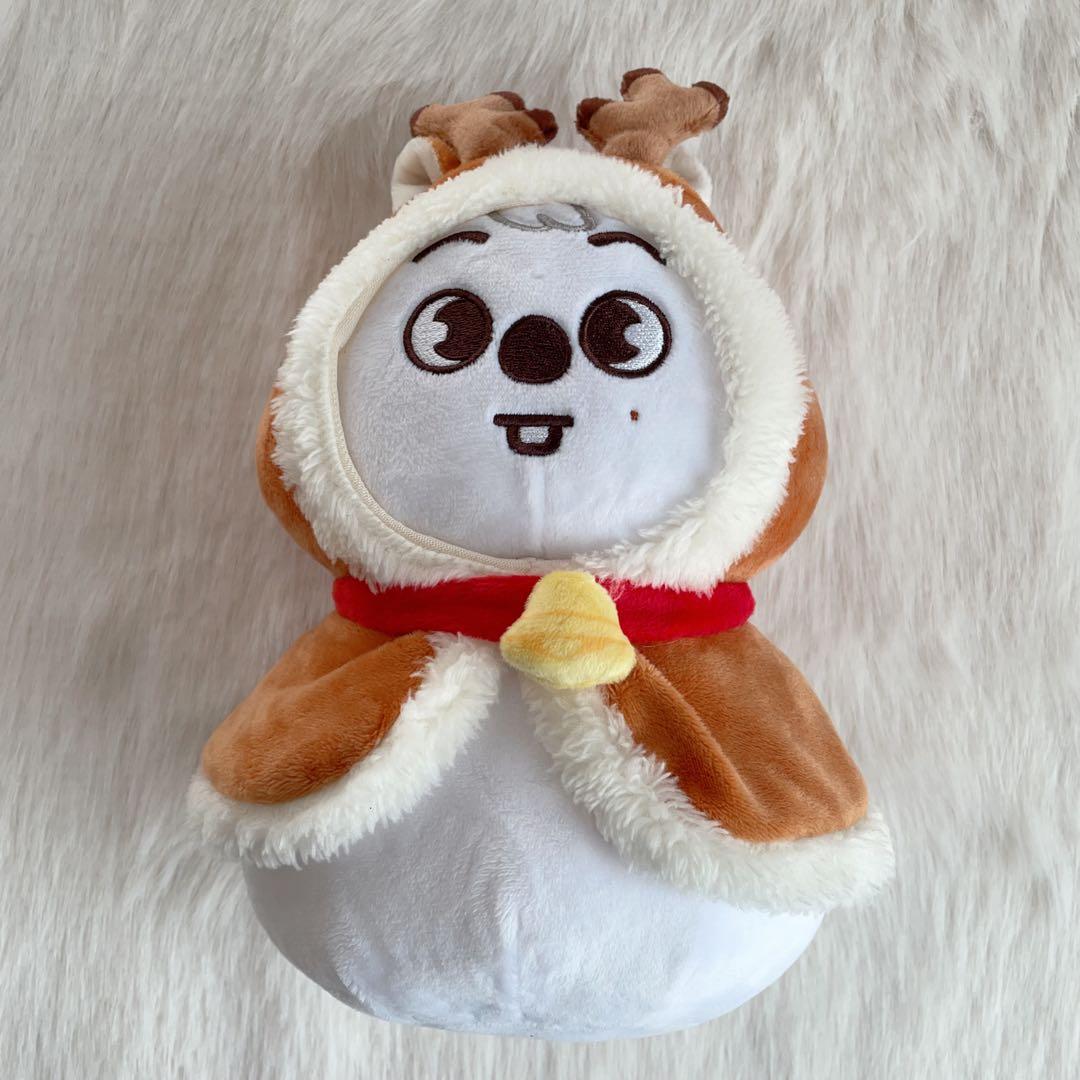 

[USED] Stray Kids Hank Okka Christmas Pop-Up Plush Toy