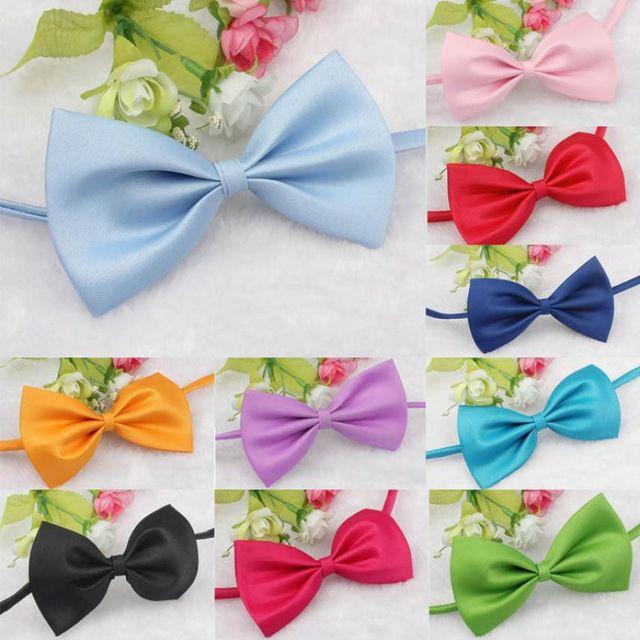 

Adorable Bow Tie For Cute Dog Cat Kitten Colorful Style Premium Quality Pet Accessory random color