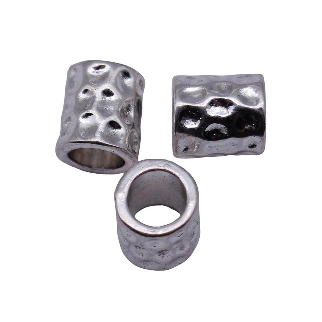 Tribal Pattern Tube Beads Charms Braided Spacer Beading For Jewelry Materials