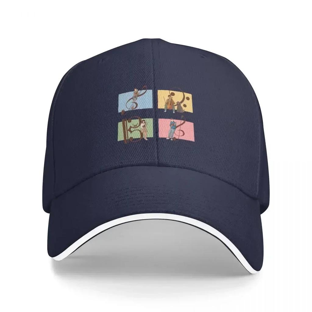Full String Quartet Baseball Cap Derby Hat Ball Cap Womens Beach Outlet 2025 Unisexs