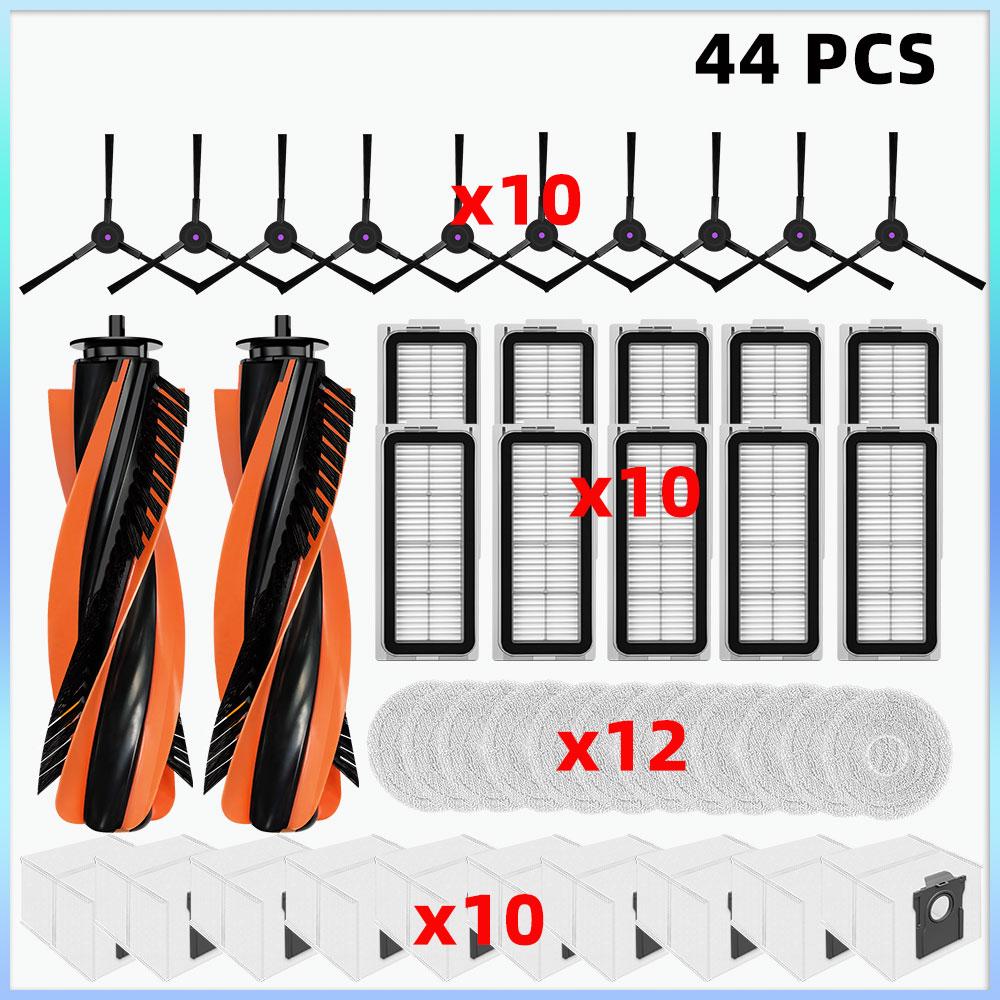 Compatible For Cecotec Conga X70 Vacuum Cleaner Spare Parts Main Roller Side Brush HEPA Filters Mop Pad Dust Bag Accessories