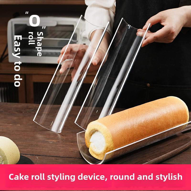 

Acrylic U-Shaped Cake Roll Shaper, Thickened 30cm Baking Tool