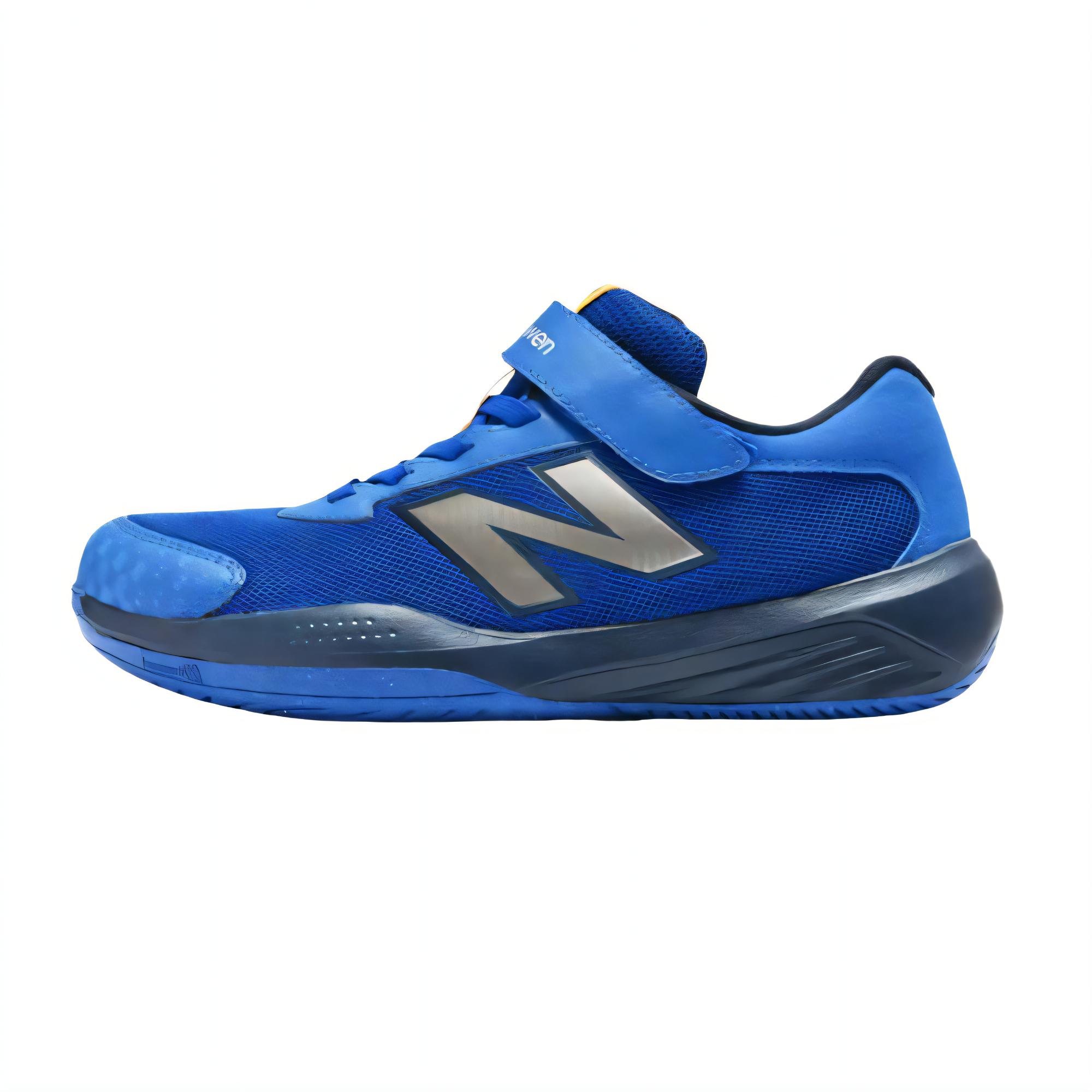 

New Balance Fabric Kids Running Shoes Blue Teenagers KCV996U6 37 Standard (M)