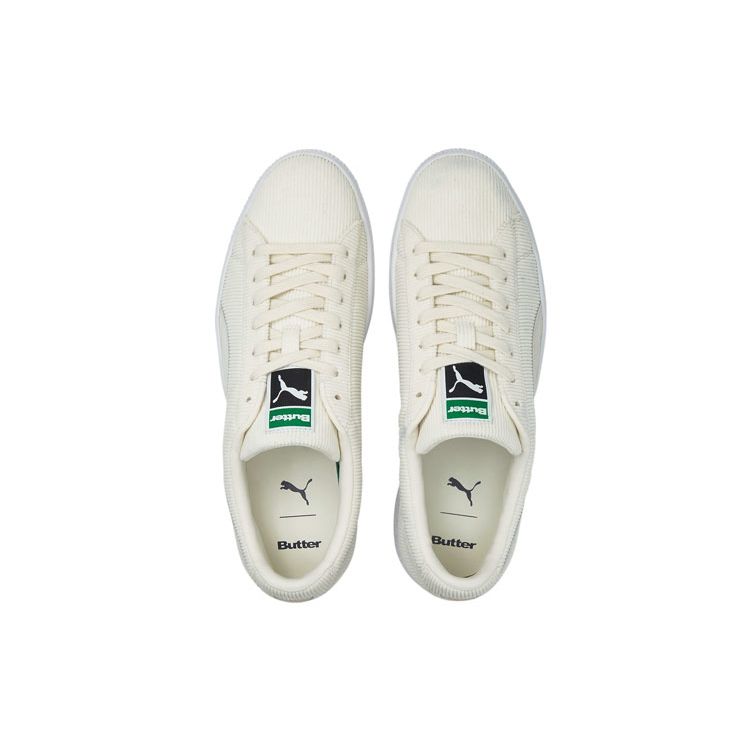 Puma Butter Goods x Basket Vintage Cream Unisex Sneakers Birch Whisper-White 381970-01