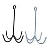 2PCS 4 Prong Tack Hooks Heavy Duty Horse Tack Cleaning Storage Hook for Stable Barns Trailer