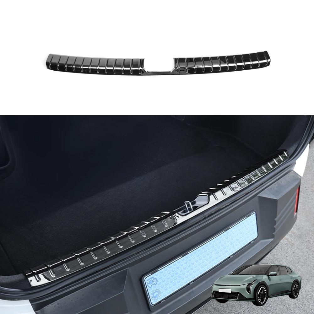 For Kia EV4 2025 2026 Stainless Inner Front Rear Door Sill Protector Cover Welcome Pedal External Threshold Interior Accessories