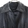 LITTLE NEW YORK Sheepskin Leather coat 6 black COLLECTION Women Used