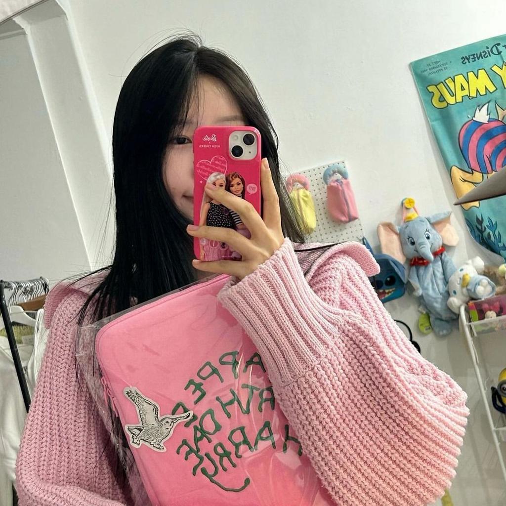 Cake pink tablet ipad case liner bag