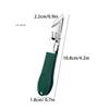 Anti-Splash Pointed Nail Clippers Large Diagonal Sharp Nail Clipper Slant Mouth for Nail Grooves - Nail Scissors